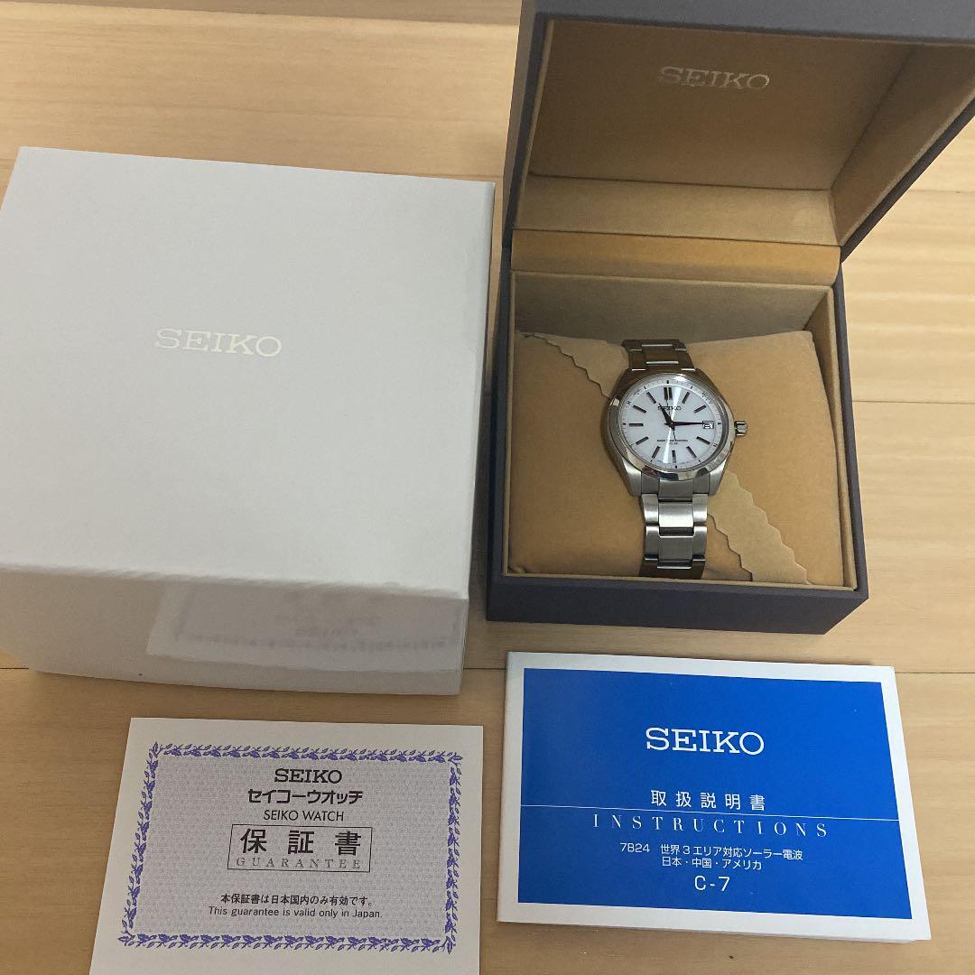 B089 SEIKO　電波ソーラー式腕時計7B24-0BN0 10BAR 楽天市場】セイコー SEIKO 7B24-0BN0 セイコーセレクション