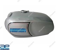 Kompatibel Mit Norton Commando Roadster Kraftstoff Benzintank Silber Lack Sta...