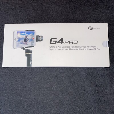 Feiyu Tech G4 Pro 3-Axis Handheld Stabilized Gimbal iPhone