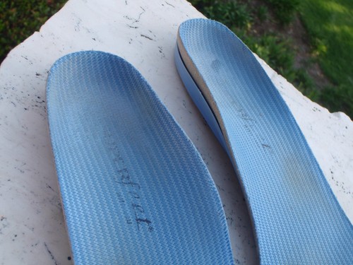 Superfeet C BLUE Insole Women 6.5 7 7.5 8 UNTRIMMED 10" CAN TRIM SMALLER - Picture 3 of 8