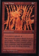 Heat Wave - Visions: #83, Magic: The Gathering Nm R125