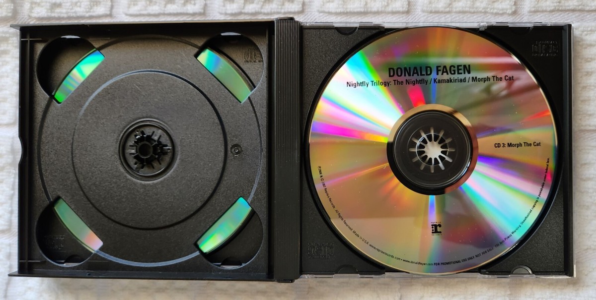 DONALD FAGEN Nightfly Trilogy Triple 3 CD Promo THE ONLY ONE