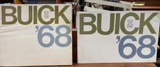 1968 Buick Full Line Car Dealer Sales Brochure Foldout Poster