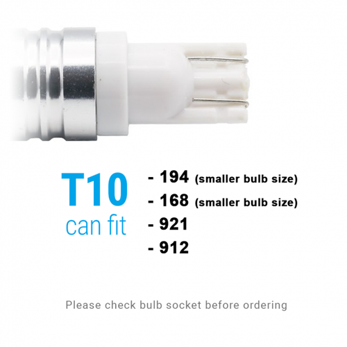 Syneticusa T10/921/W16W 10-LED 6000K White Reverse Backup Pair Light Bulbs - Picture 6 of 6