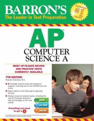 Barron's AP Computer Science A with CD-ROM by Roselyn Teukolsky M.S.
