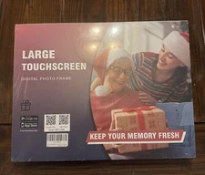 NEW FRAMEO Digital Photo Frame 15.6" Wifi RK3326 32gb IPS Screen Touchscreen 