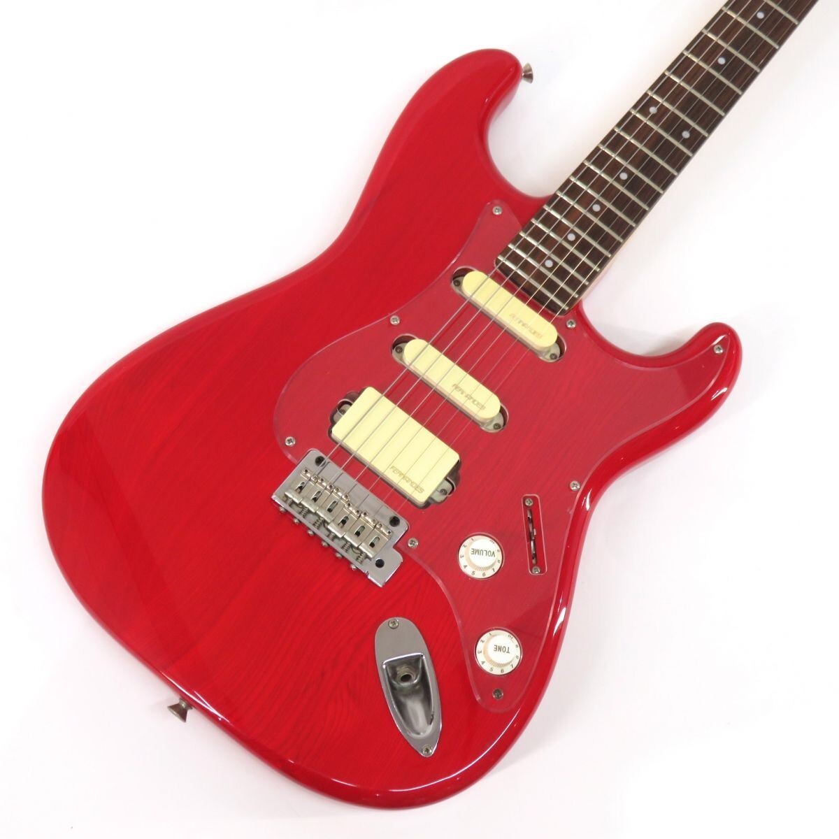 Fernandes The Function ST-45 SSH レア Fernandes The Function ST-45C 1992 Trans Red | Reverb