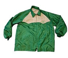 Vintage Pioneer Seed Farming Swingster Full Zip Green Jacket Mens XL Made USA
