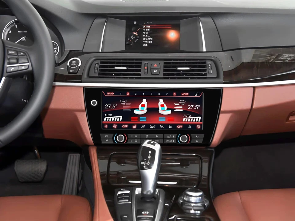 10.25'' Digital AC Heater Climate Radio Control Panel For BMW 5 M5 F10 F11 11-16 - Image 2 of 4