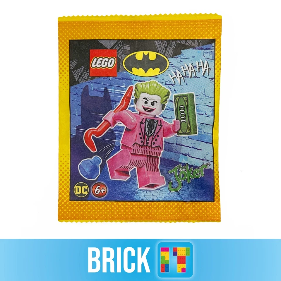 Lego DC - Batman - Joker Minifigur - Paper Bag - SH704 - Bild 1 von 1