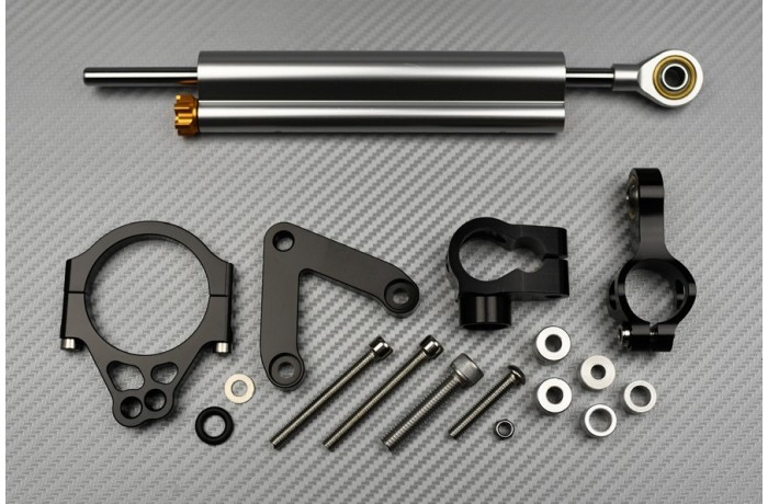 Amortisseur de direction réglable CNC alu anti-guidonnage pour Ducati SBK 1198