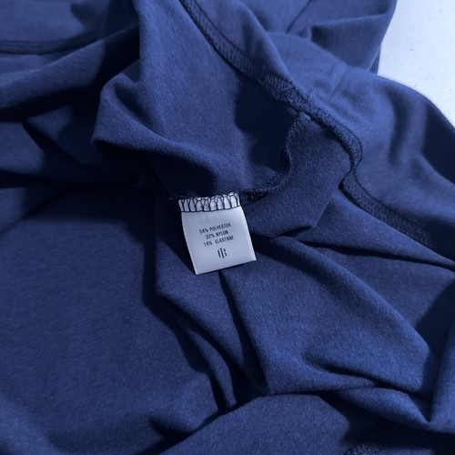 NEW Holderness & Bourne Men's 2XL Quarter Zip Navy Blue Golf Westland Pullover - Picture 7 of 7