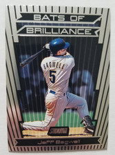 Jeff Bagwell 2000 Stadium Club Bats of Brilliance