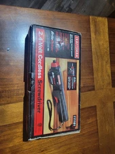 Vtg NOS Craftsman 2.4v Cordless Screwdriver Brite Driver Reversible Tool 911181
