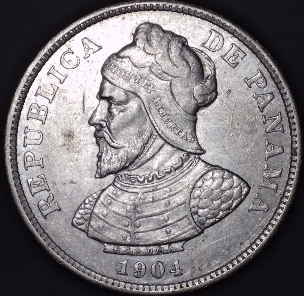 1904年 パナマ 10セント 銀貨 银色未分级1904 年巴拿马硬币| eBay
