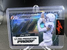 2024 Leaf Pro Set Zack Kuntz  Pre-Production Proof 1/1 New York  Jets