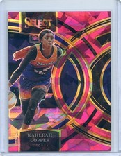 2024 Panini Select WNBA KAHLEAH COPPER #178 PREMIER PINK ICE PRIZM MERCURY