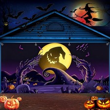 13x6ft Nightmare Before Christmas Garage Door Decorations Nightmare Before Chris