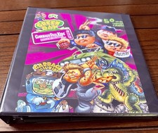 GARBAGE PAIL KIDS GREEN DAY STURDY 1” 3 RING CARD STORAGE BINDER ONLY FAN MADE