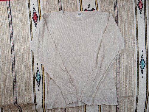 Vintage Cotton Classic Munsingwear Thermal Base Layer Waffle Knit XL