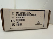 Crestron Media Presentation Wall Plate. MP-WP181-C-W. Brand-new in Sealed Box