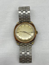 Vtg. Timex Electric Dial England A Cell Water Resistant Mens Watch Non-working