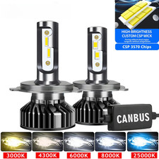 Car Headlight CSP 32000LM 160W H4 LED H7 Canbus 8000K 6000K Car Auto Headlamp
