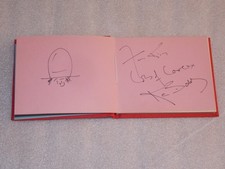 Ken Dodd Hand Signed Autograph With Rare Diddyman Doodle