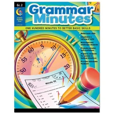 Creative Teaching Press Grammar Minutes Workbook Grade 2 by Carmen Jones