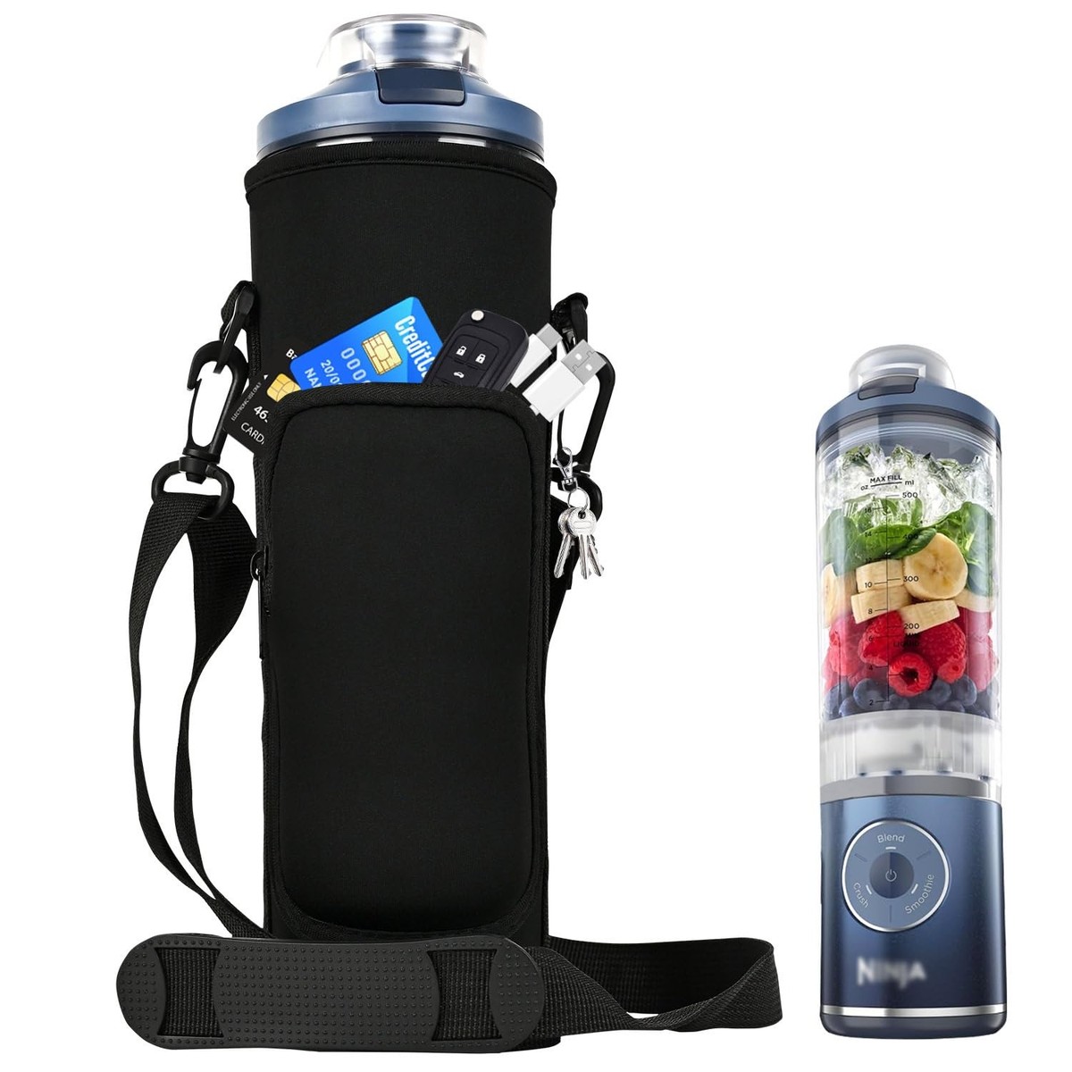 Storage Sleeve Bag for Ninja Blast Max Portable Blender with
