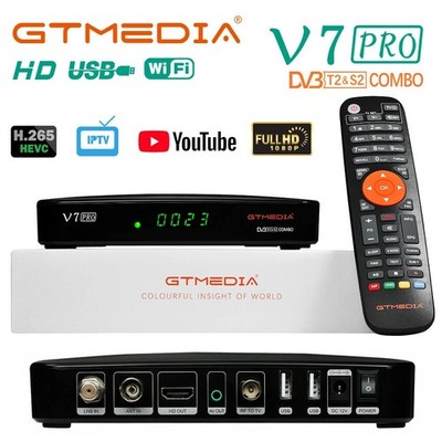 DVB-S2X/T2 ASTRA Sat Receiver Deutsche Senderliste Full HD Digital PVR USB WiFi