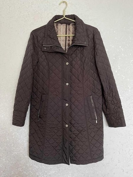 Women Basler Coat Brown Polyester 40