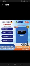  11000W 48V Hybrid SolarInverter Off-Grid 2*MPPT 160A  COLLECTION ONLY FROM TN23