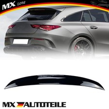 Heckspoilerlippe Flügel Lippe Für Benz CLA-Klasse X118 2019–22 Glänzend Schwarz