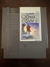 Nintendo NES Game KING'S QUEST V  Authentic Vintage Tested
