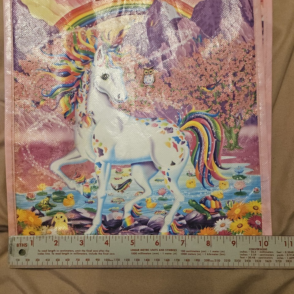 Lisa Frank Reusable Tote Bag Fairy Pony Horse Unicorn 2014 eBay