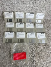 Lot of 12 Vintage Microsoft Windows 3.1 3.5 Inch Floppy Disks