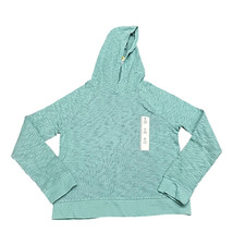 Kids Girls Long Sleeves Everyday Lightweight Pullover Hoodie Medium Size 8 Green