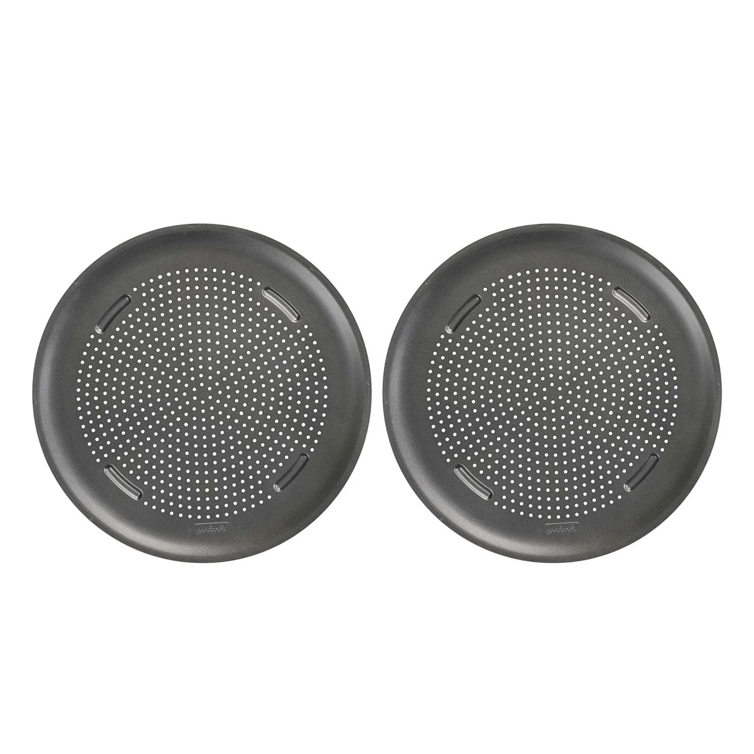 Good Cook AirPerfect 16" Nonstick Pizza Pan Tray Set of 2 Rectangular Oven Safe