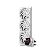AIO CPU Cooler - 3 Pack F5 R120 Case Fans - 2.4 Inch IPS LCD Screen 360mm Liq...