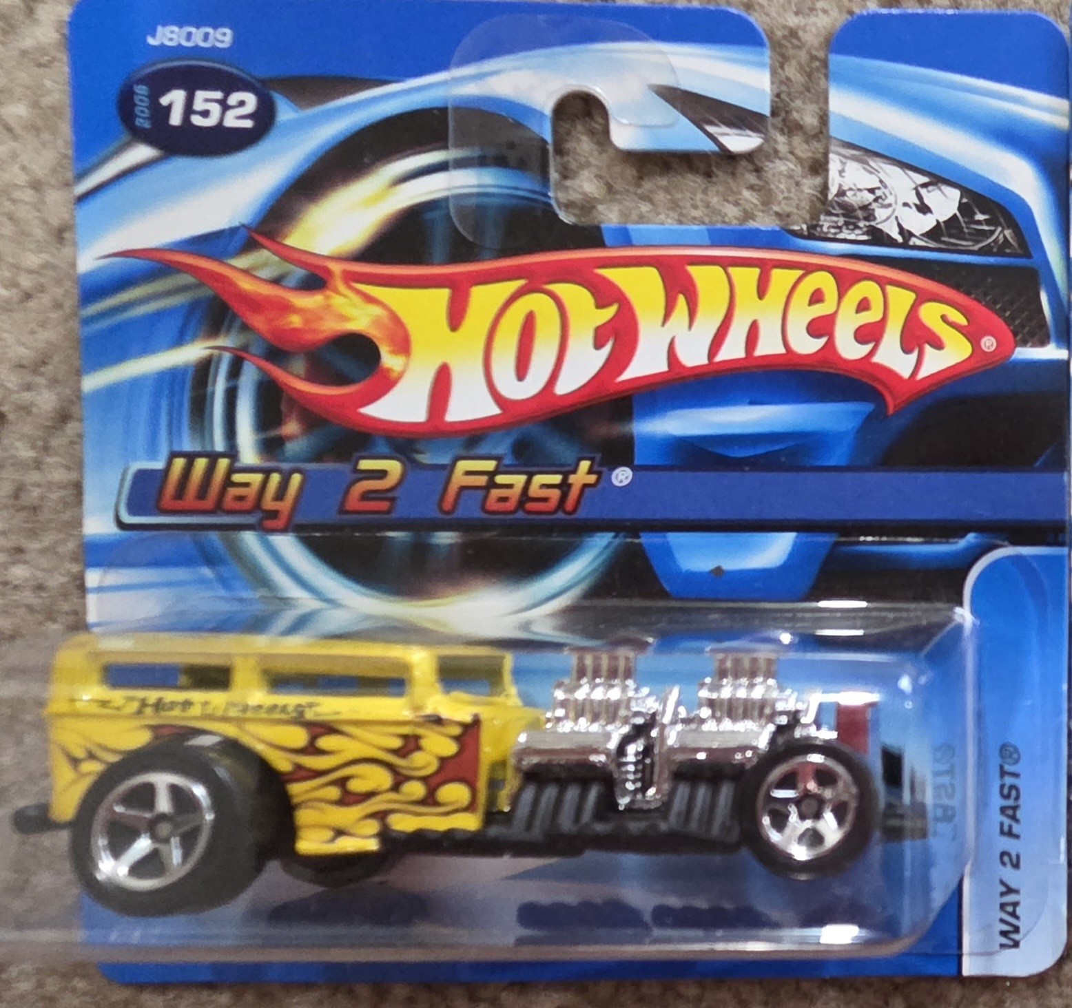 Hot Wheels 2005 WAY 2 FAST SHORT CARD