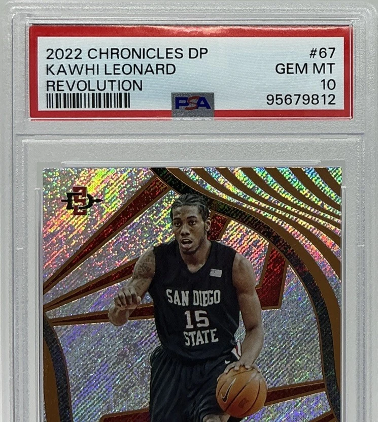 Kawhi Leonard PSA 10 -2022 Panini Chronicles Revolution -Clippers, Aztecs- Claw - Image 2 of 4