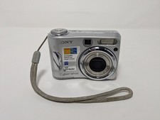 Sony Cybershot DSC-S90 4.1MP Digital Camera For Repair Working W/Broken Door