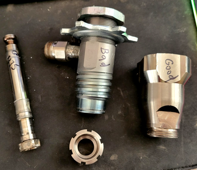 #ad Graco Pump lower parts pulled from 495 390 395 490 495 595 PC piston cylinder $169.99