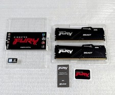 KINGSTON Fury Beast RGB 64GB (2x32GB) DDR5-5600 Desktop PC Memory (Intel XMP)