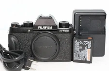 Fujifilm X-T100 24.2 MP Digital Camera - Black (Body Only)