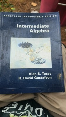 ANNOTATED INSTRUCTOR'S EDITION  INTERMEDIATE ALGEBRA HARDBACK TEXT BOOK