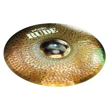 Paiste 1125418 Rude Series 18 Inch Basher Crash Cymbal With Lively Intensity