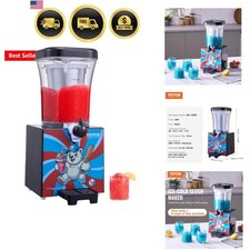 Slushie Machine for Home, 34oz Tank Home-use Margarita Machine, Smoothie Froz...