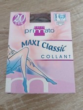 a Feinstrumpfhose 20. Marke: Primato. Farbe: Visone. Größe: EXL=50-54.